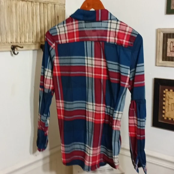 French laundry plaid button down shirt - Picture 6 of 7